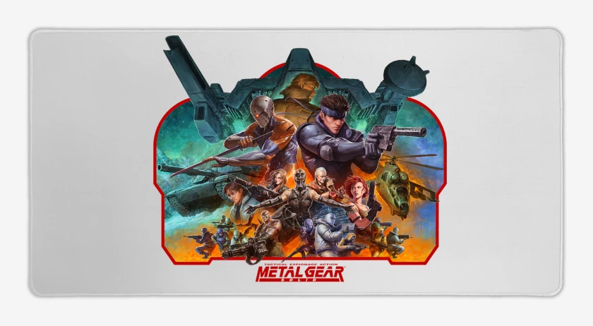 Mouse pad Gamer Metal Gear Solid Shadow Moses