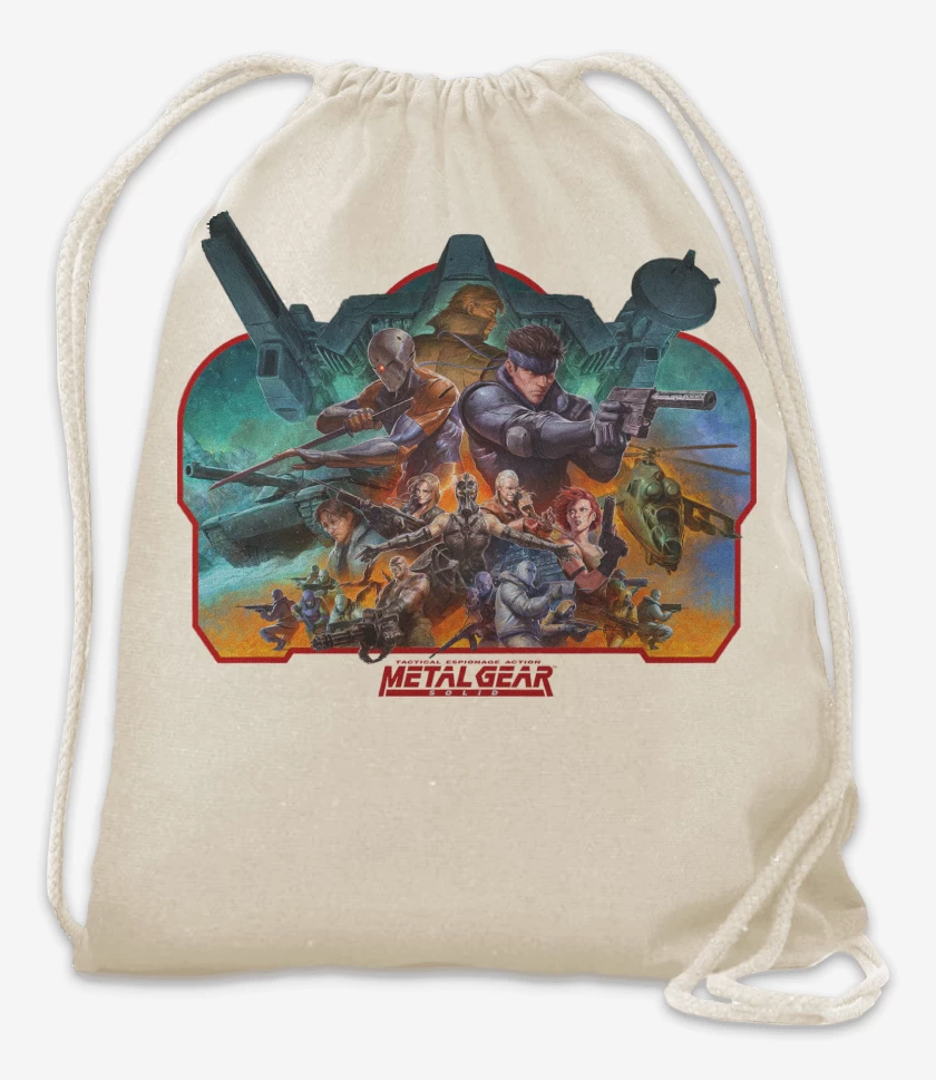 Mochila Blanco de Metal Gear Solid Shadow Moses