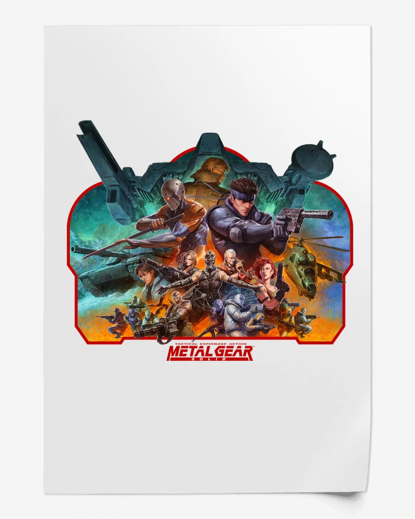 Print Metal Gear Solid Shadow Moses