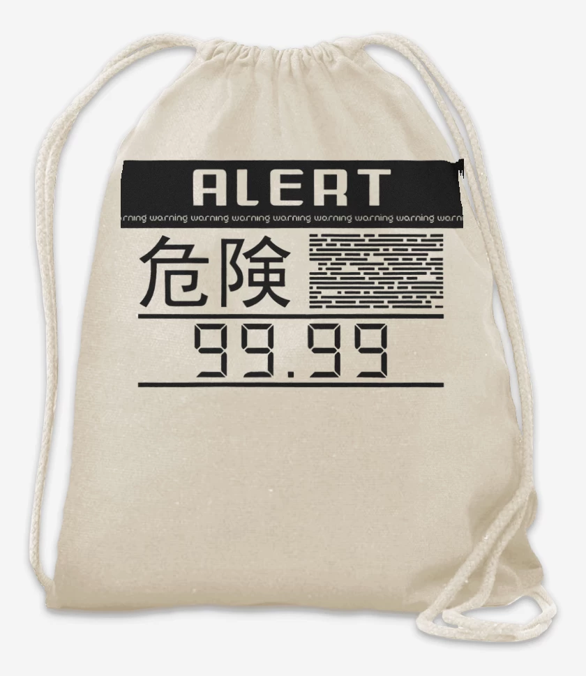 Mochila Blanco de Metal Gear Solid Alarma