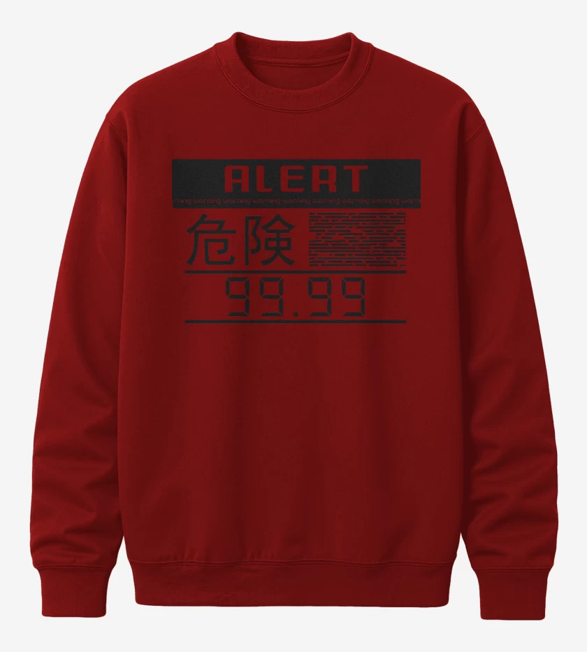 Poleron polo Rojo de Metal Gear Solid Alarma