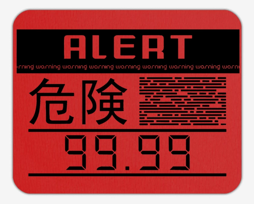 Mousepad Metal Gear Solid Alarma