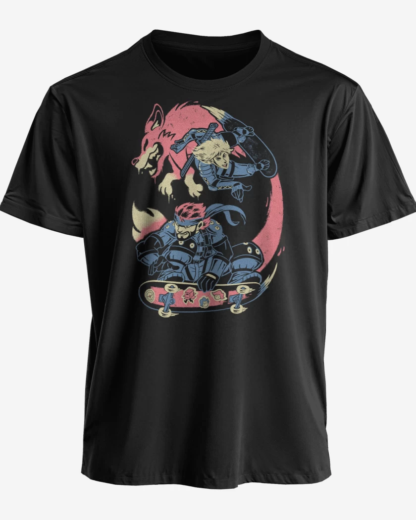 Polera Metal Gear Solid Skate