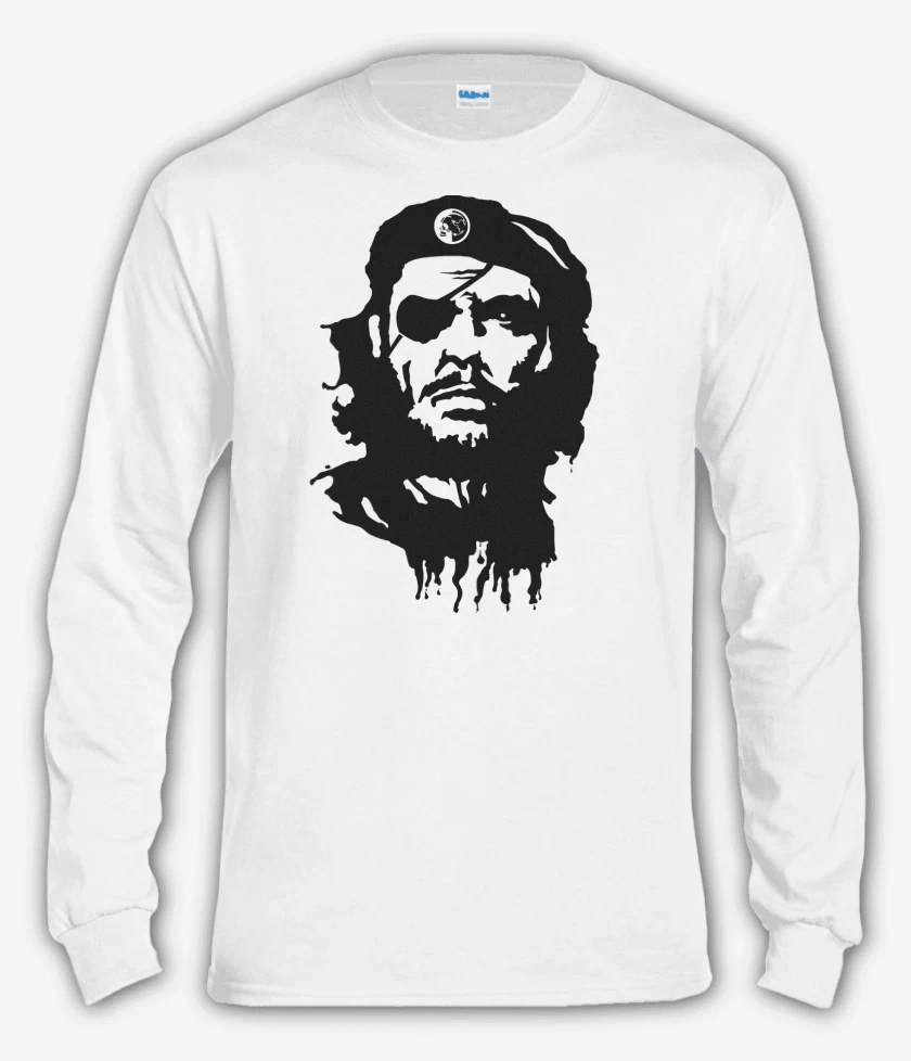 Polera manga larga Blanco de Metal Gear Solid Peace Walker