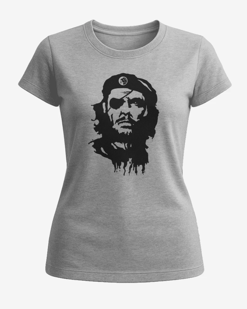 Polera de Mujer Gris Melange de Metal Gear Solid Peace Walker
