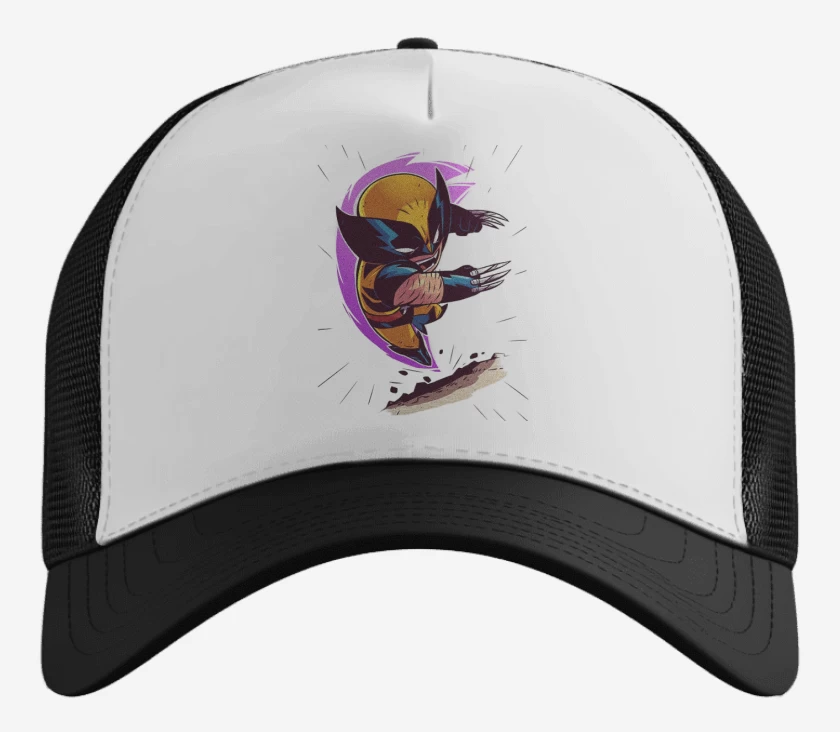 Gorro Blanco de Chibi Wolverine