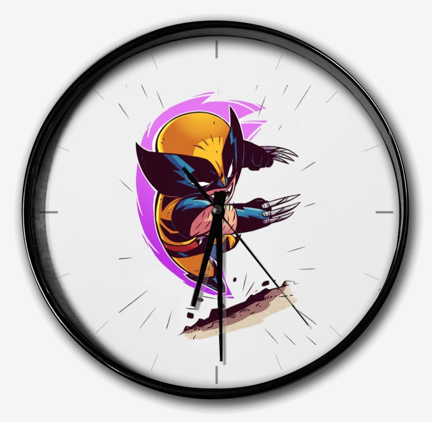 Reloj Blanco de Chibi Wolverine