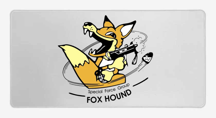 Mouse pad Gamer Metal Gear Special Force Fox Hound