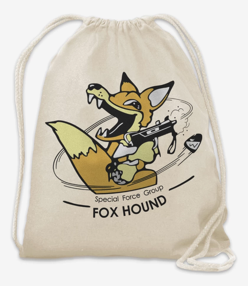 Mochila Blanco de Metal Gear Special Force Fox Hound