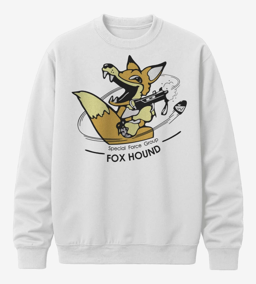 Poleron polo Metal Gear Special Force Fox Hound