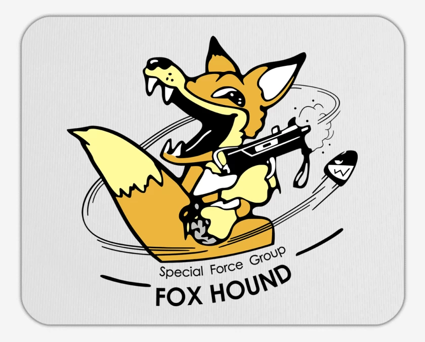 Mousepad Metal Gear Special Force Fox Hound