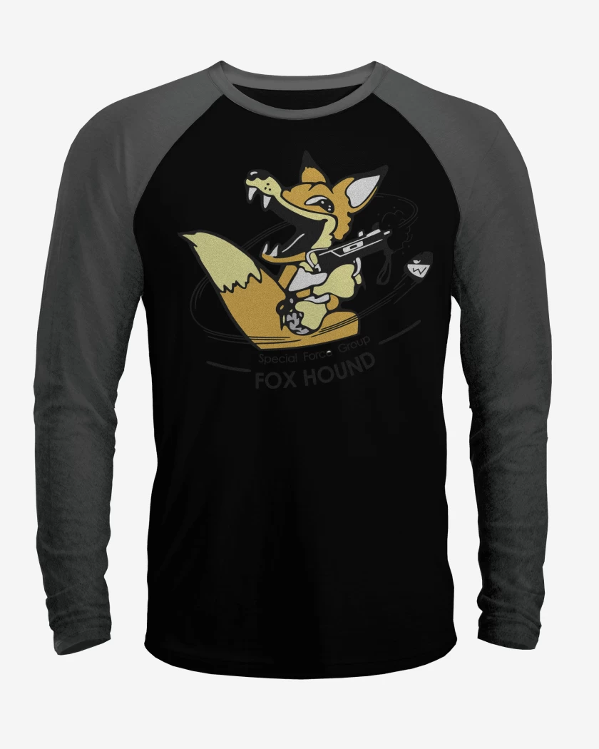 Polera Raglan Metal Gear Special Force Fox Hound