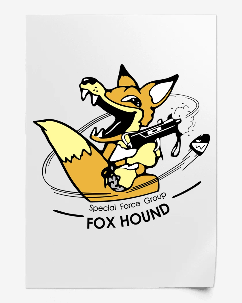 Print Metal Gear Special Force Fox Hound