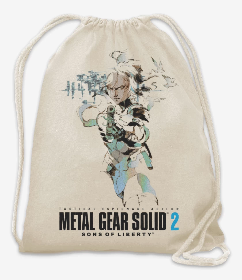 Mochila Blanco de Metal Gear Solid 2 Raiden