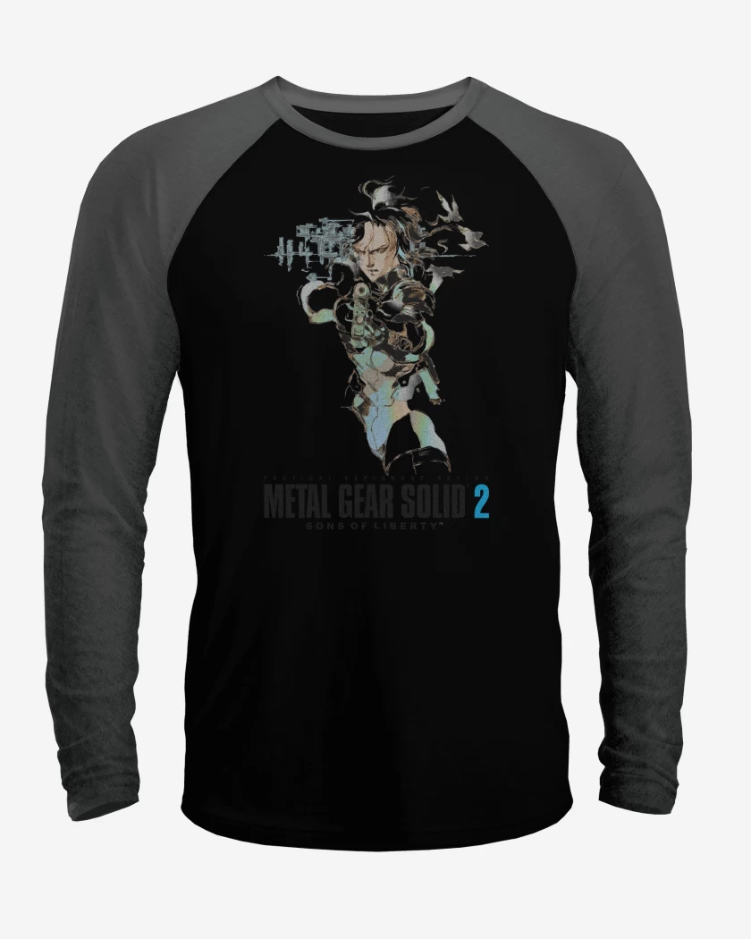 Polera Raglan Metal Gear Solid 2 Raiden