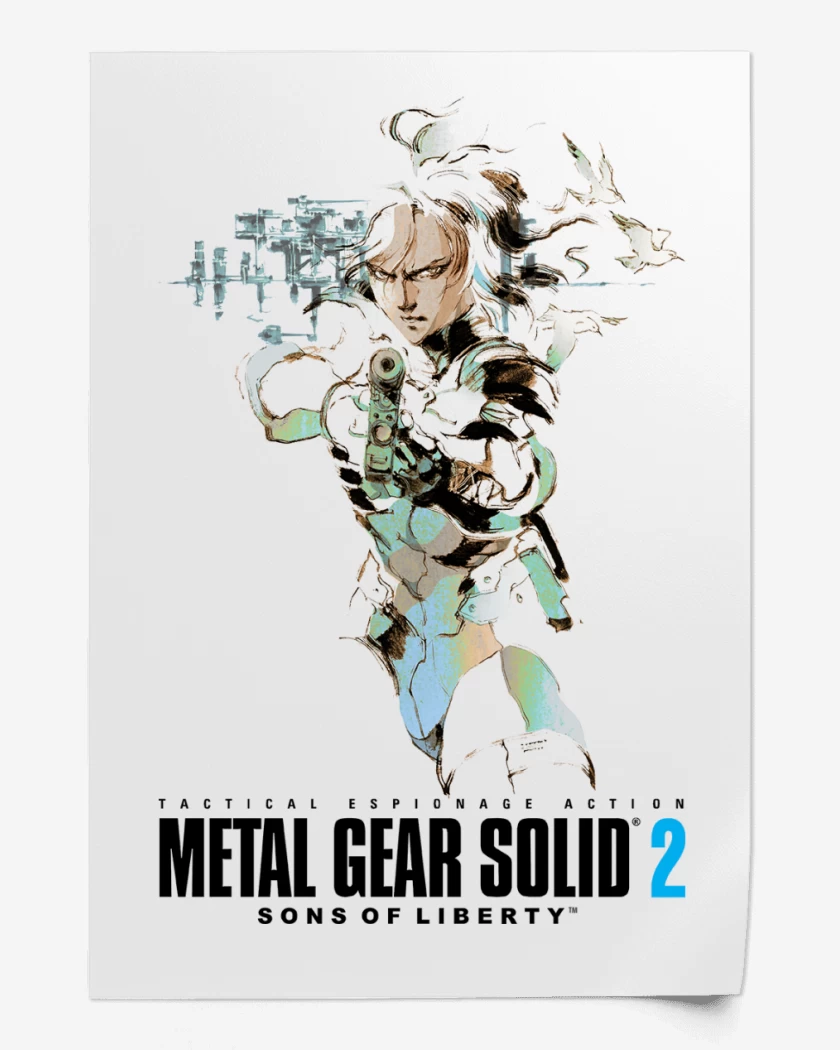 Print Metal Gear Solid 2 Raiden
