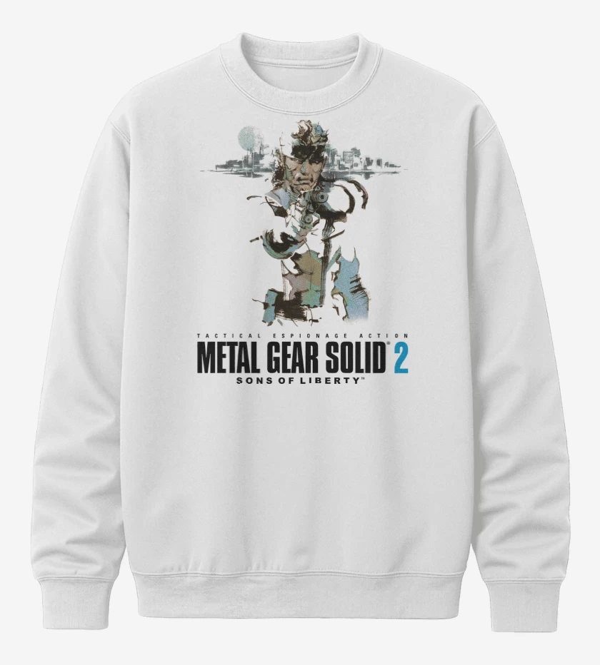 Poleron polo Metal Gear Solid 2 Sons of Liberty Solid Snak