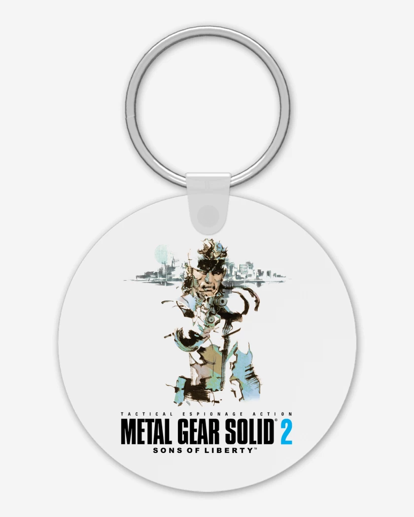 Llavero Metal Gear Solid 2 Sons of Liberty Solid Snak
