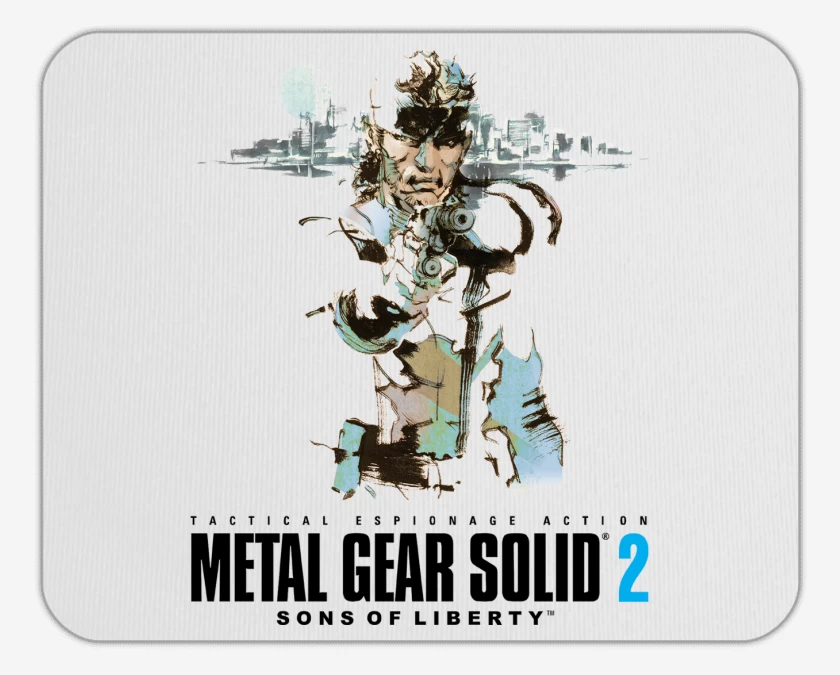 Mousepad Metal Gear Solid 2 Sons of Liberty Solid Snak
