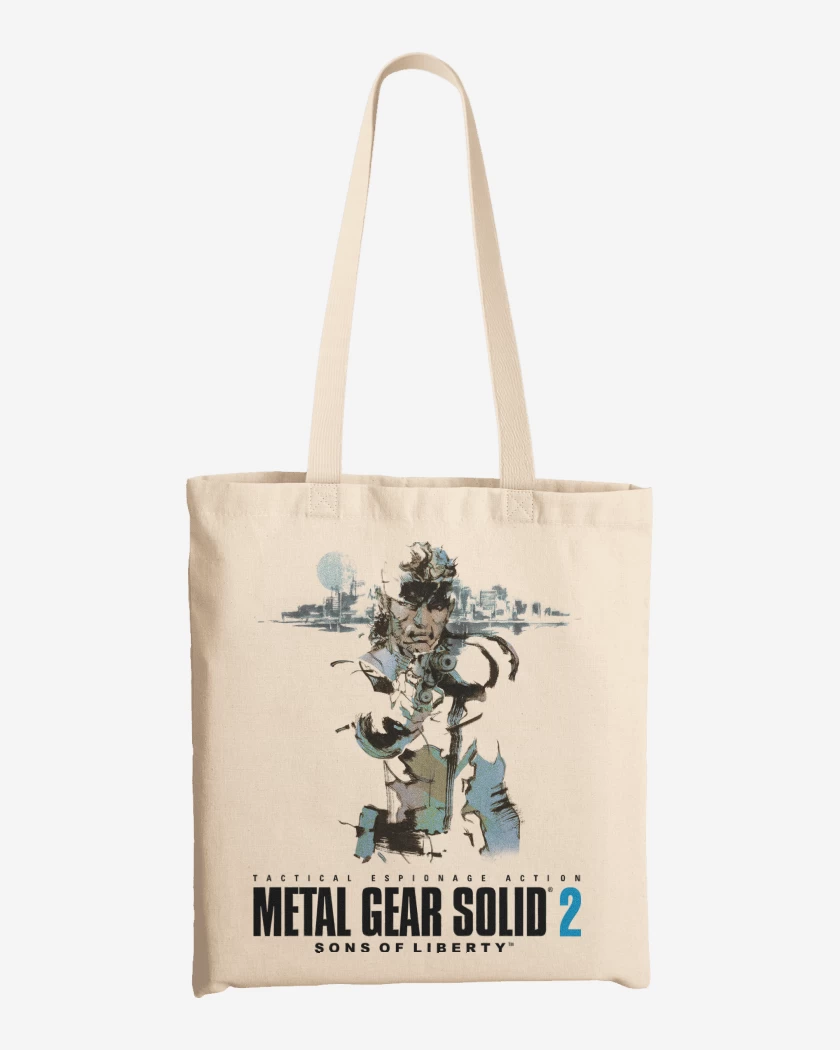 Totebag Metal Gear Solid 2 Sons of Liberty Solid Snak