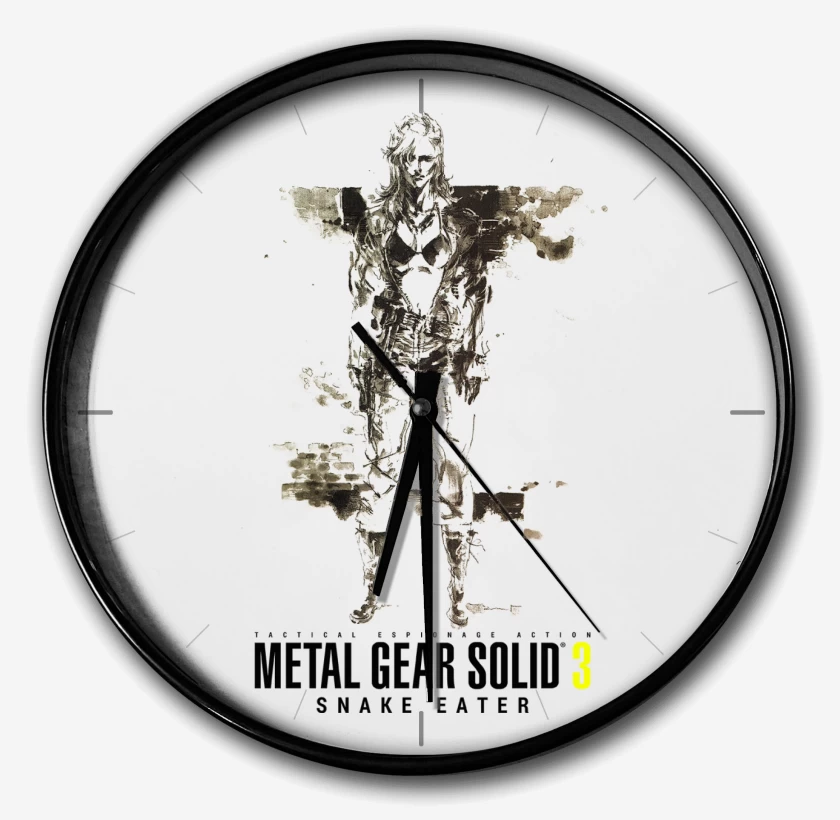Reloj Blanco de Metal Gear Solid 3 Snake Eater Eva