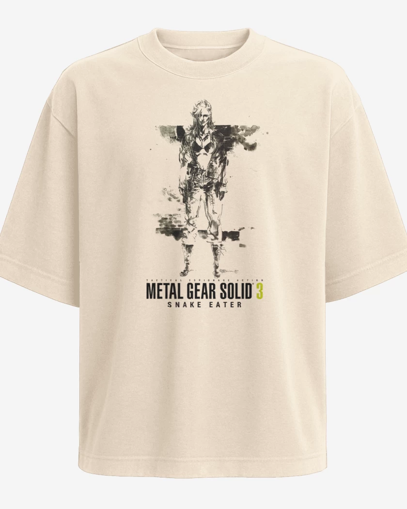Polera Oversize Metal Gear Solid 3 Snake Eater Eva