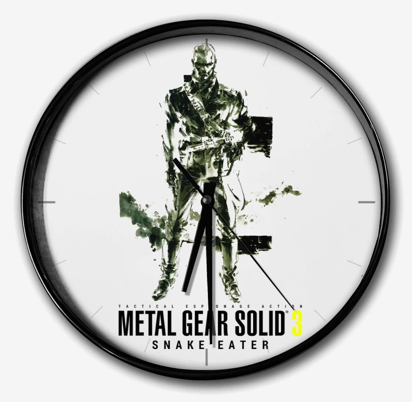 Reloj Blanco de Metal Gear Solid 3 Snake Eater Ocelot