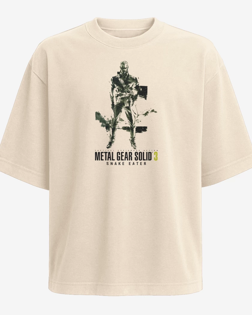Polera Oversize Metal Gear Solid 3 Snake Eater Ocelot