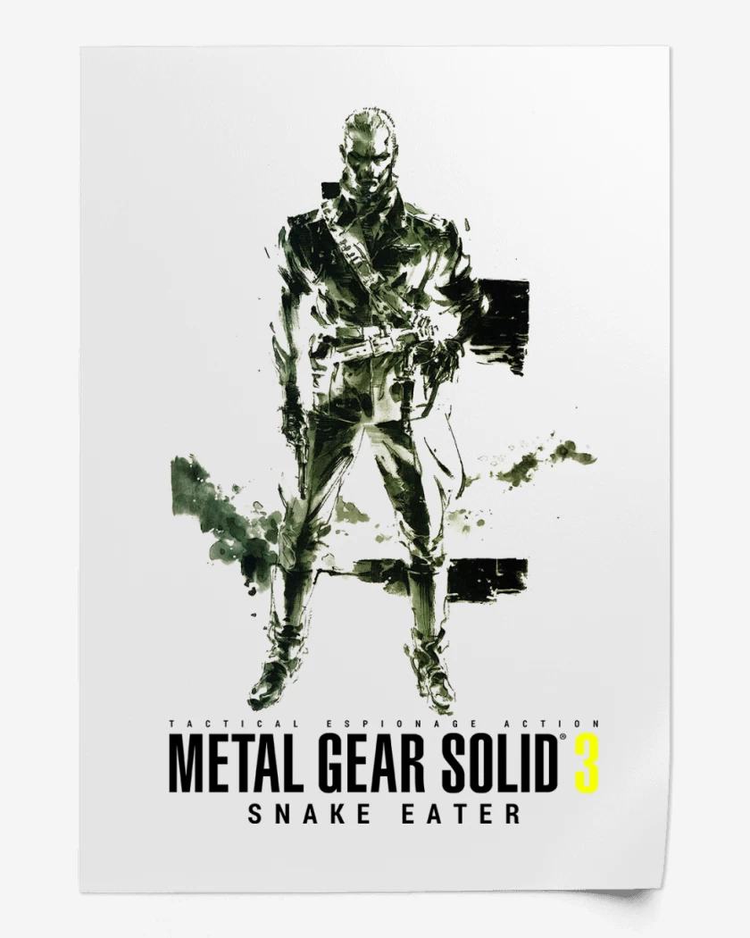Print Metal Gear Solid 3 Snake Eater Ocelot