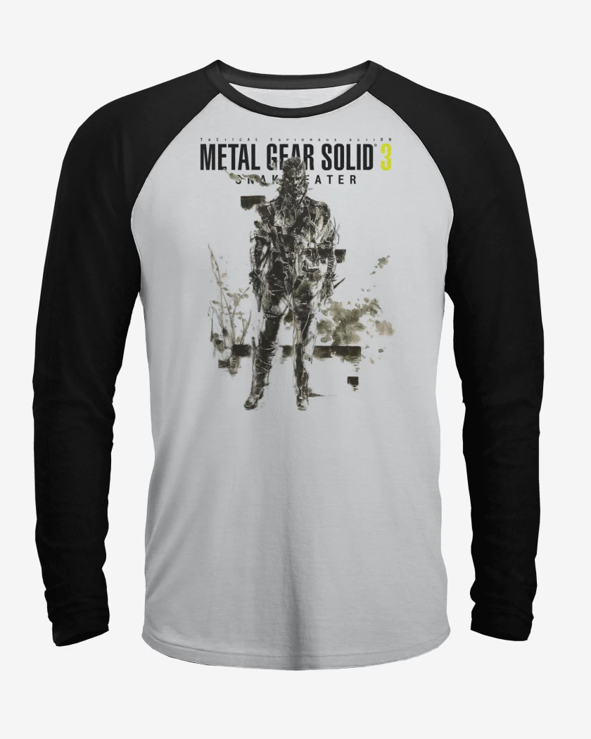 Polera Raglan Metal Gear Solid 3 Snake Eater Naked Snake