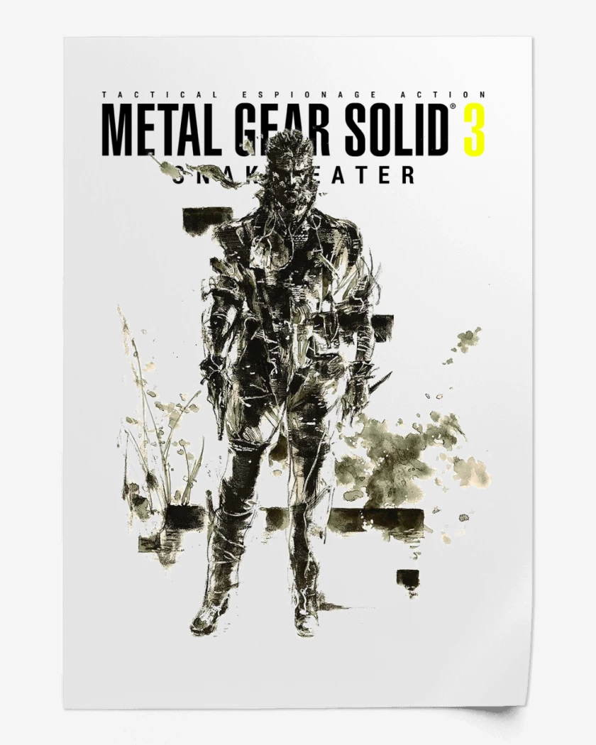 Print Metal Gear Solid 3 Snake Eater Naked Snake