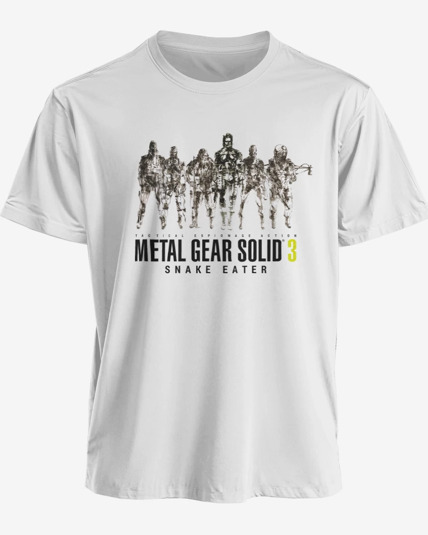 Polera Metal Gear Solid 3 Snake Eater Unidad Cobra