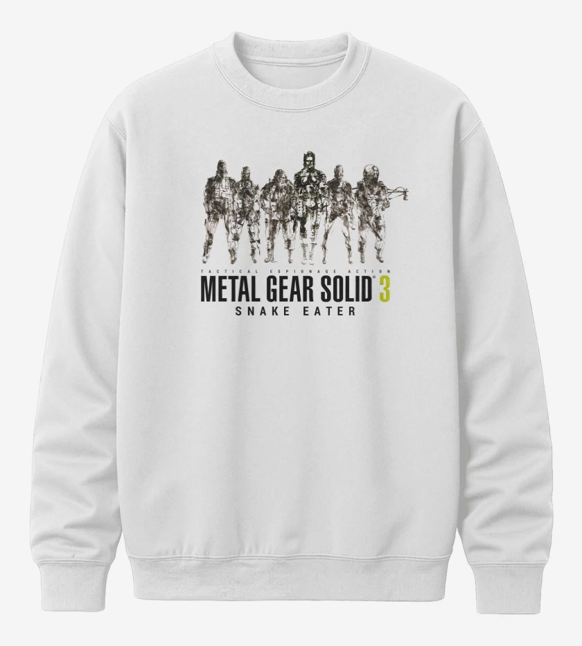 Poleron polo Metal Gear Solid 3 Snake Eater Unidad Cobra