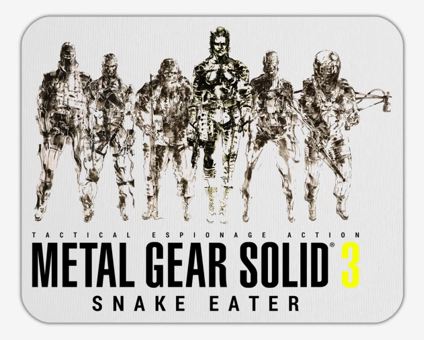 Mousepad Metal Gear Solid 3 Snake Eater Unidad Cobra