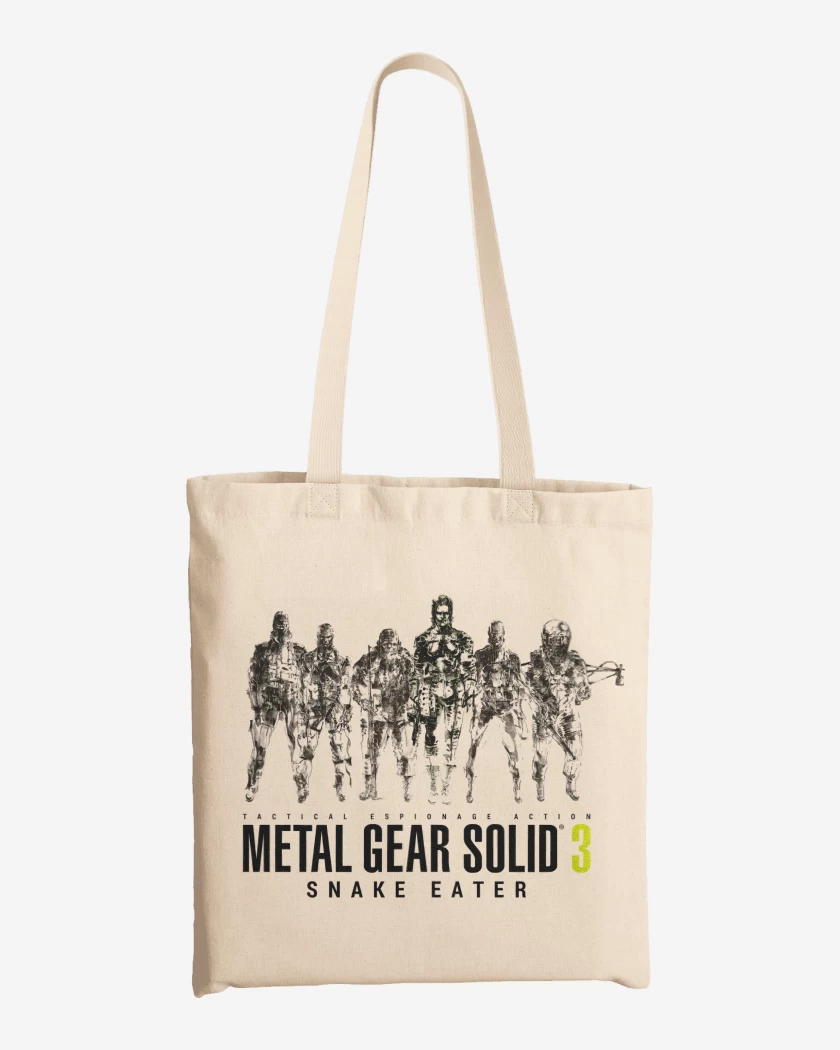Totebag Metal Gear Solid 3 Snake Eater Unidad Cobra