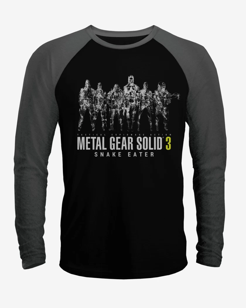 Polera Raglan Metal Gear Unidad Cobra