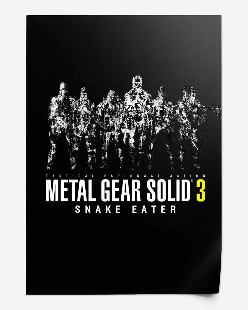 Print Metal Gear Unidad Cobra