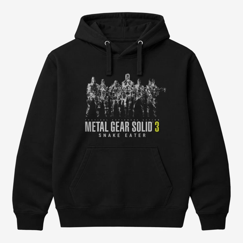 Polerón Canguro Negro de Metal Gear Unidad Cobra