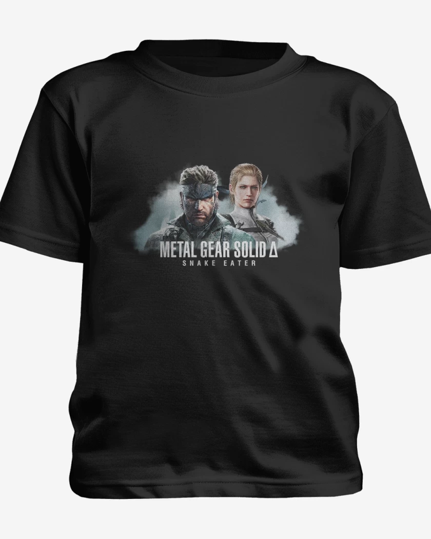 Polera de niño Negro de Metal Gear Solid Delta Snake Eater