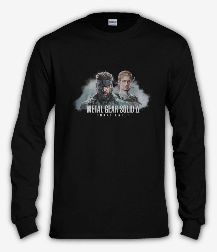 Polera manga larga Negro de Metal Gear Solid Delta Snake Eater