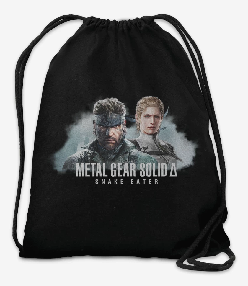 Mochila Negro de Metal Gear Solid Delta Snake Eater