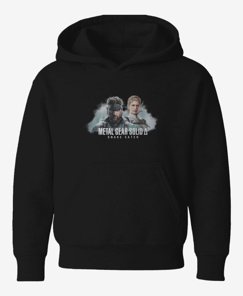 Poleron de niño Negro de Metal Gear Solid Delta Snake Eater