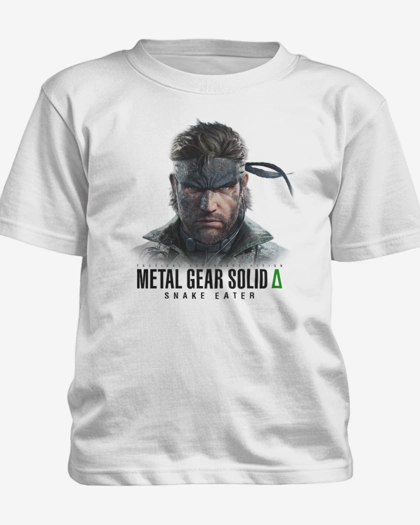 Polera de niño Blanco de Metal Gear Solid Delta Snake