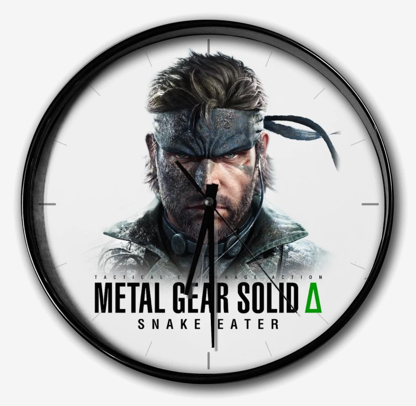 Reloj Blanco de Metal Gear Solid Delta Snake