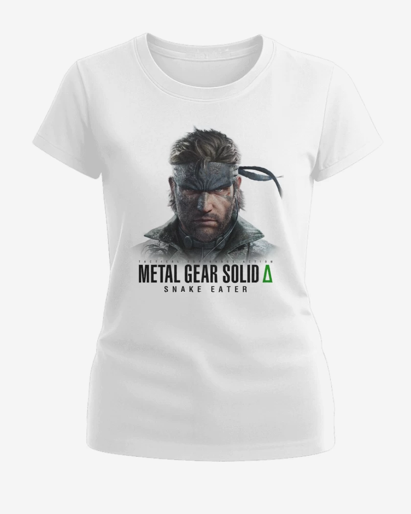 Polera de Mujer Blanco de Metal Gear Solid Delta Snake