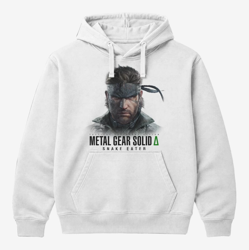 Polerón Canguro Blanco de Metal Gear Solid Delta Snake