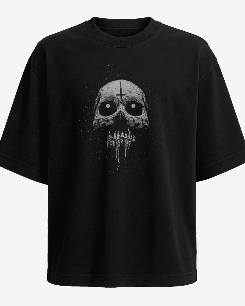 Polera Oversize Craneo Espacio