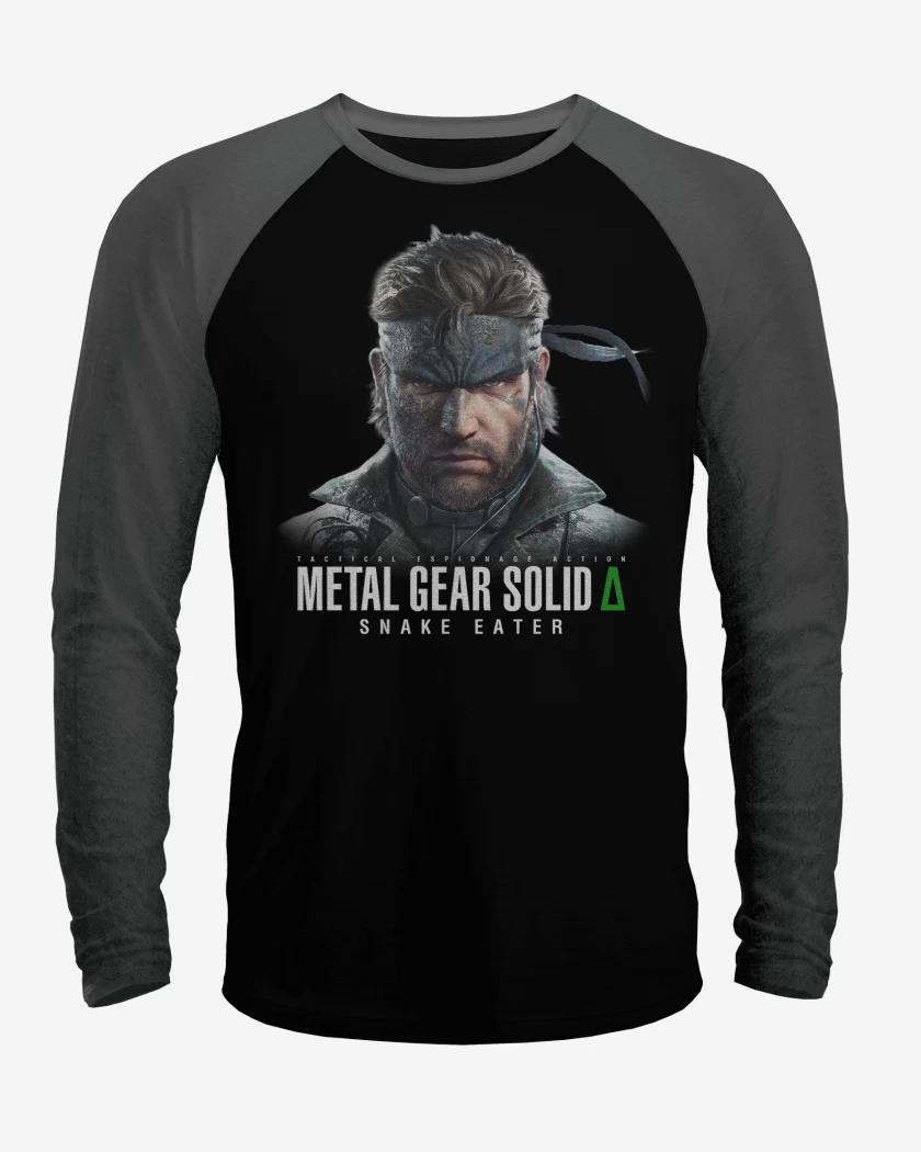 Polera Raglan Metal Gear Solid Delta Naked Snake