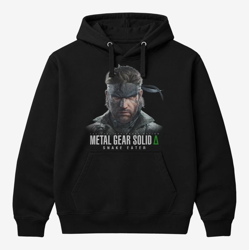 Polerón Canguro Negro de Metal Gear Solid Delta Naked Snake