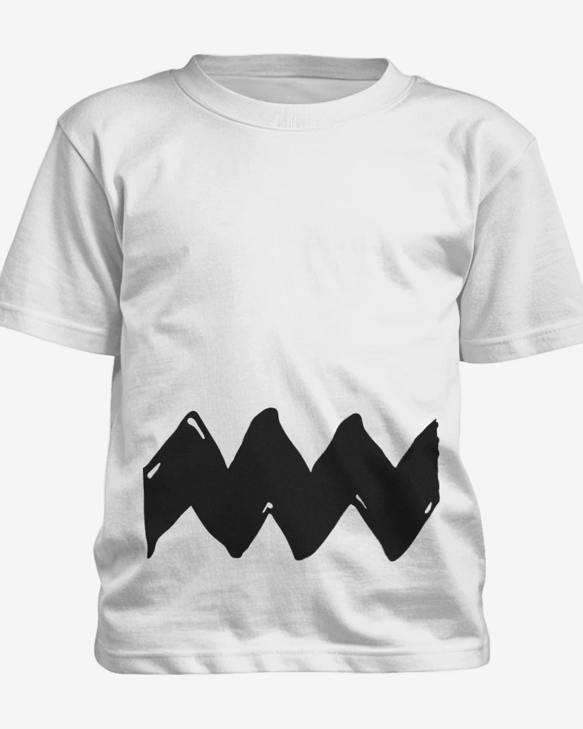 Polera de niño Blanco de Charlie Brown